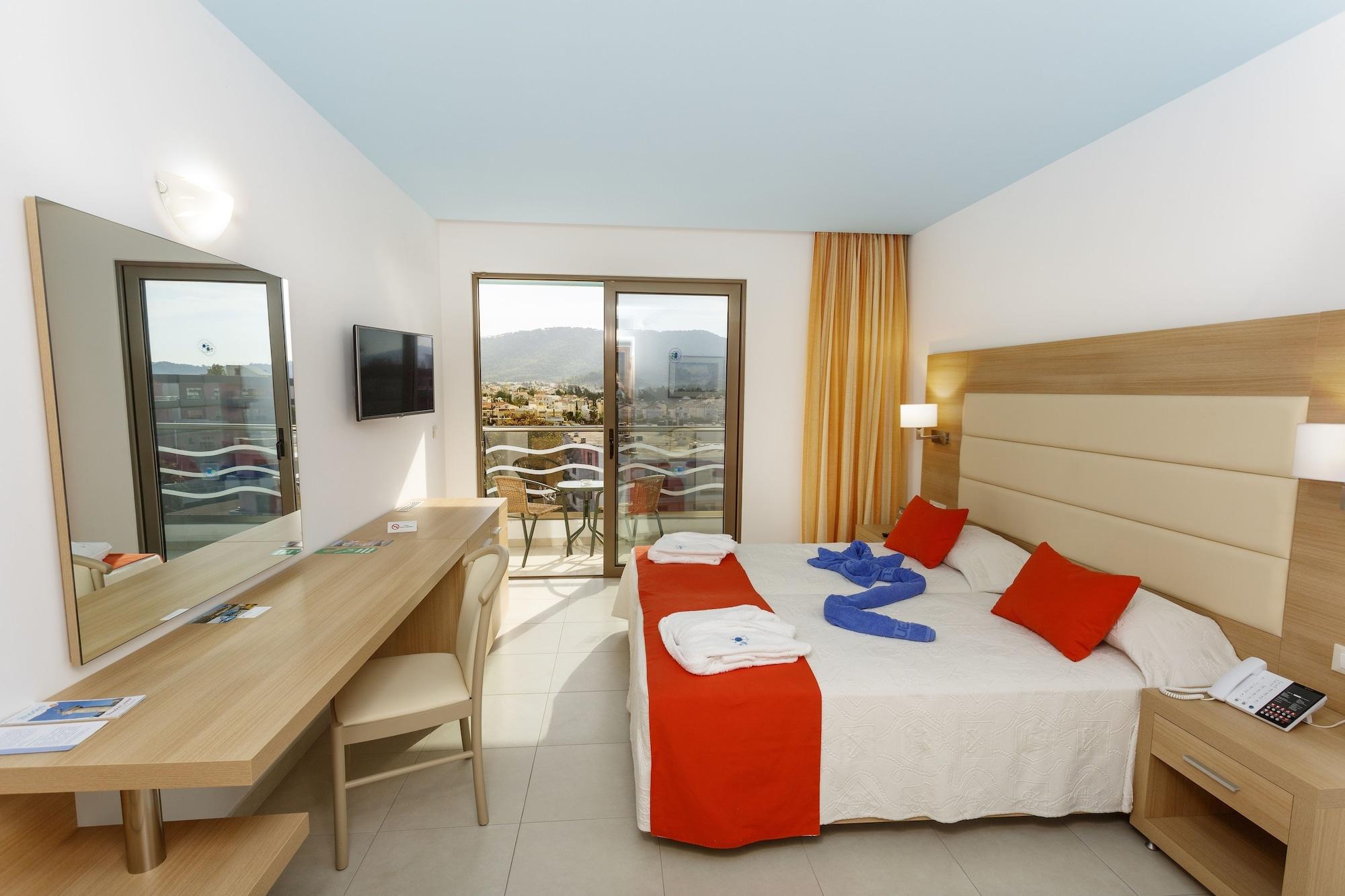 Blue Horizon Hotel Ialysos  Bagian luar foto
