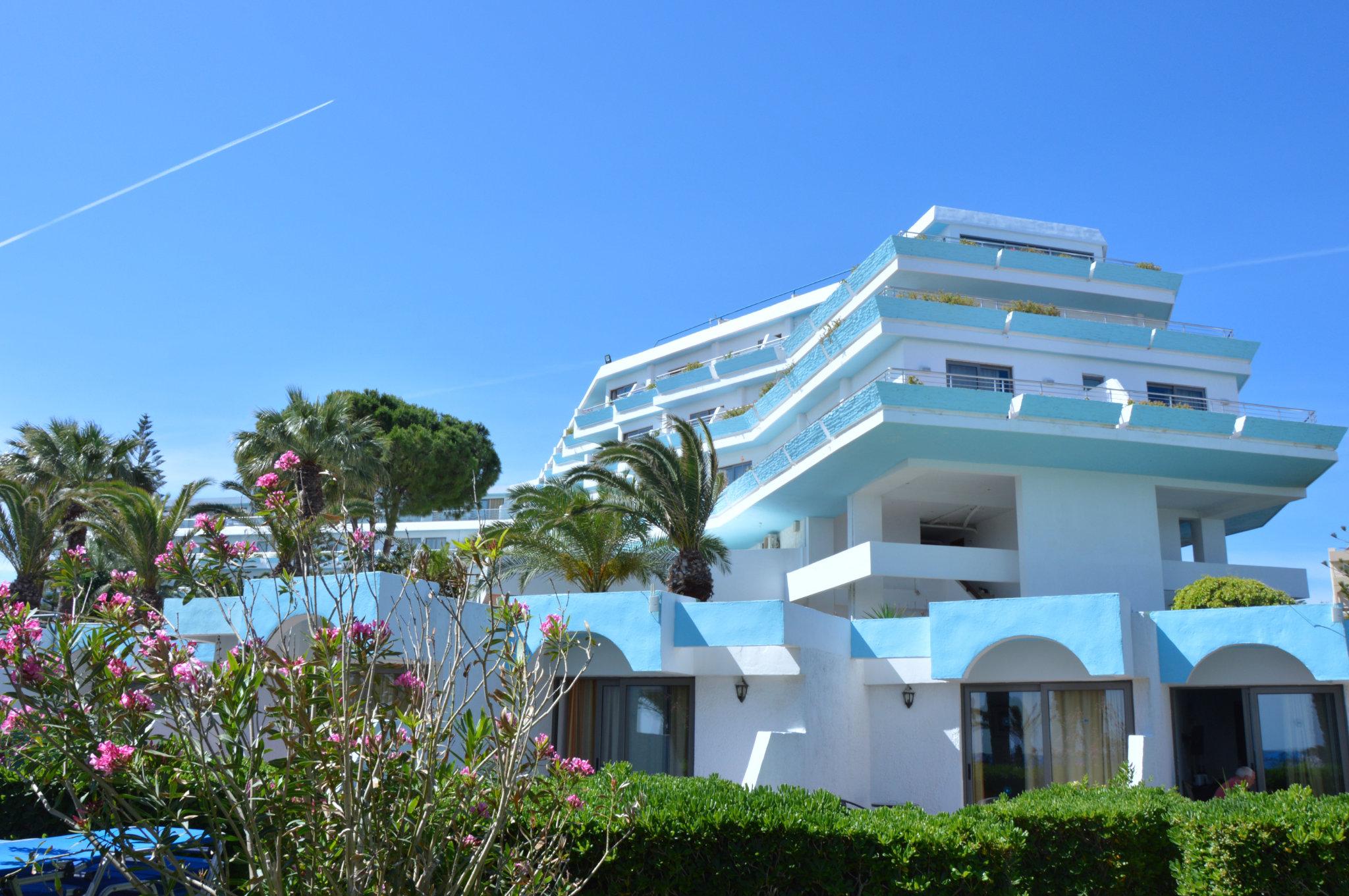 Blue Horizon Hotel Ialysos  Bagian luar foto