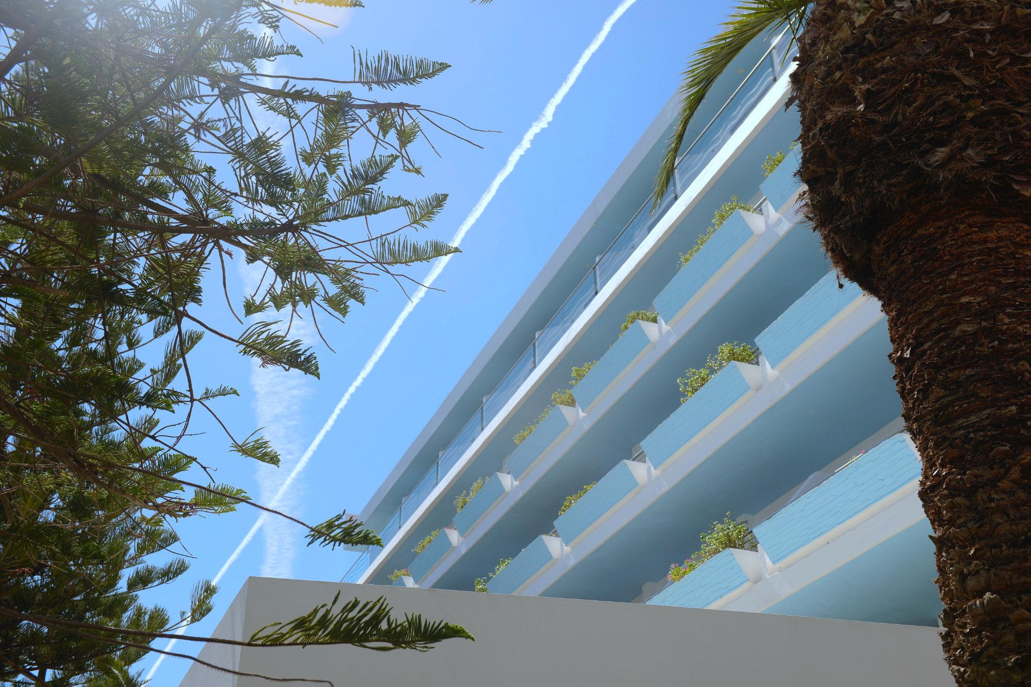Blue Horizon Hotel Ialysos  Bagian luar foto