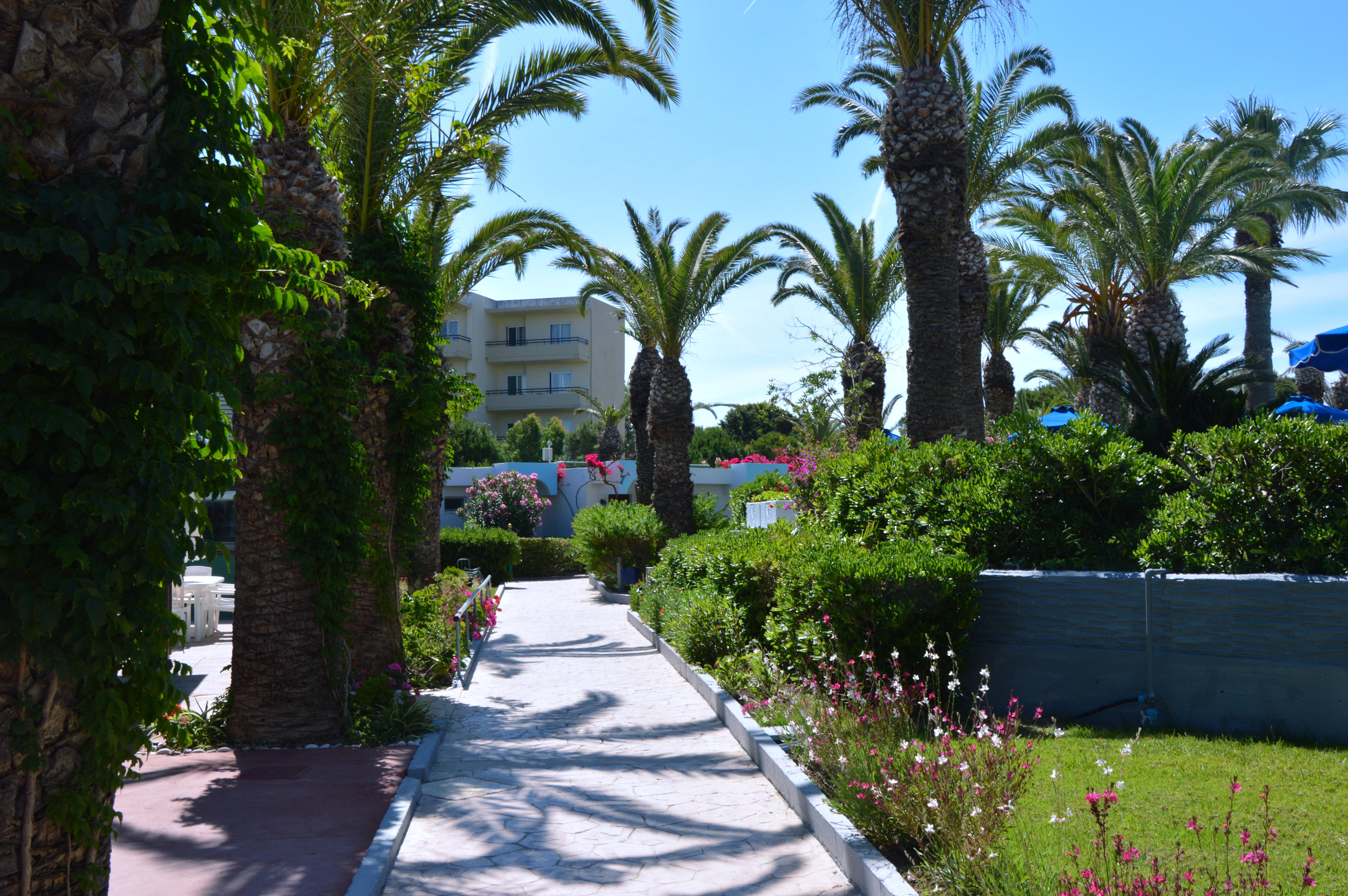 Blue Horizon Hotel Ialysos  Bagian luar foto