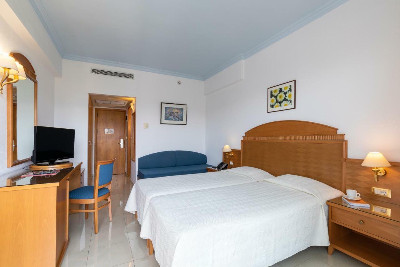 Blue Horizon Hotel Ialysos  Bagian luar foto