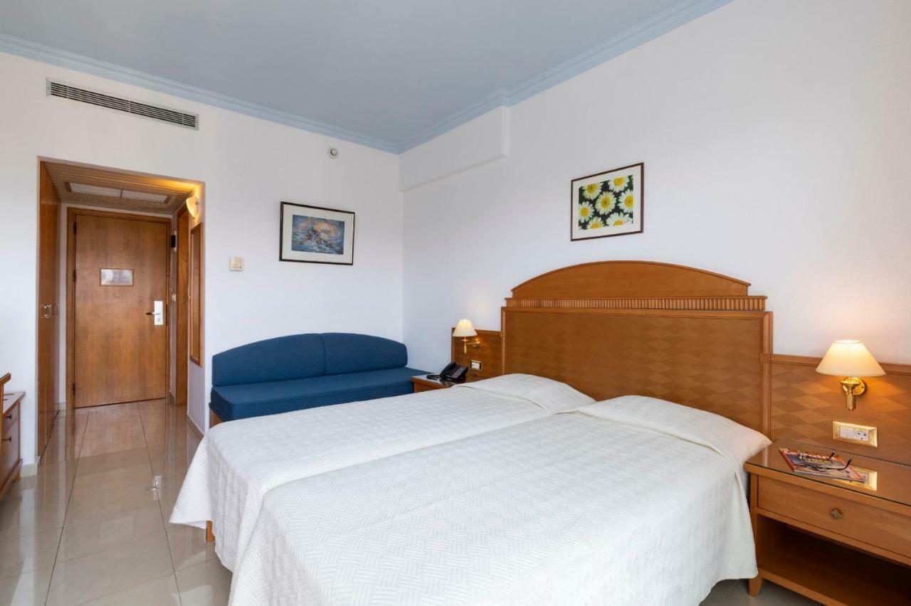 Blue Horizon Hotel Ialysos  Bagian luar foto