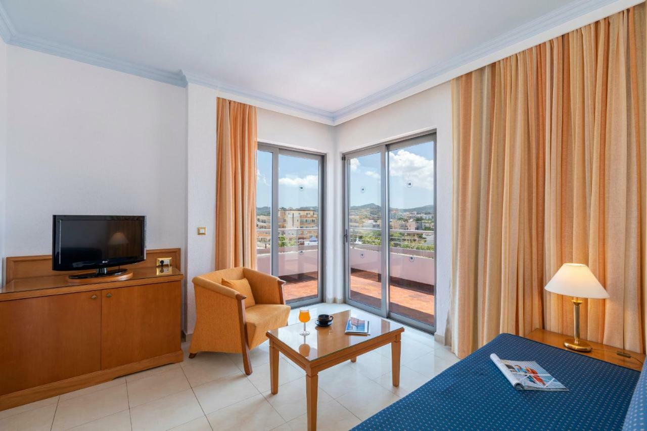 Blue Horizon Hotel Ialysos  Bagian luar foto